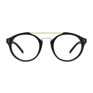 GoldenEdge black and gold designer sunglasses, featuring a sleek, stylish design with a durable frame, perfect for adding a touch of luxury to any outfit.