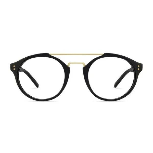 GoldenEdge black and gold designer sunglasses, featuring a sleek, stylish design with a durable frame, perfect for adding a touch of luxury to any outfit.