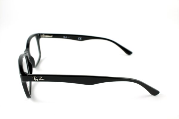 "Ray-Ban RB 5420 black frame eyeglasses with a classic design and dimensions 53-17-140, offering a perfect blend of style, comfort, and durability for everyday wear."